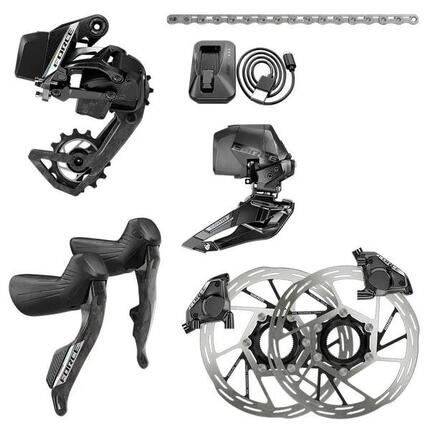 Groupe complet vélo Sram Force AXS 2x E1 (x9)
