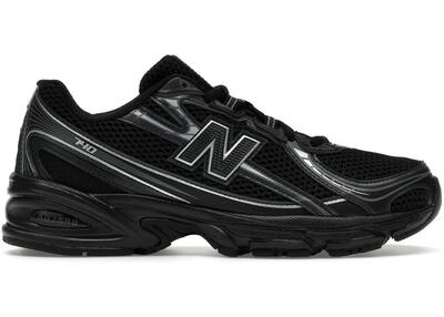 New Balance 740 Kids Nero Argento Metallizzato
