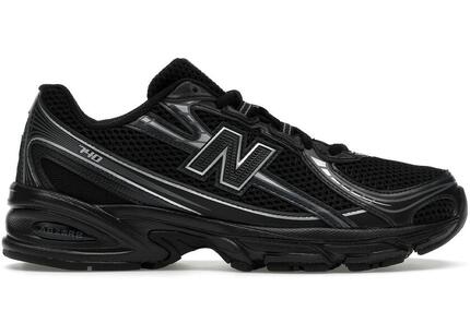 New Balance 740 Kinder Schwarz Silber Metallic