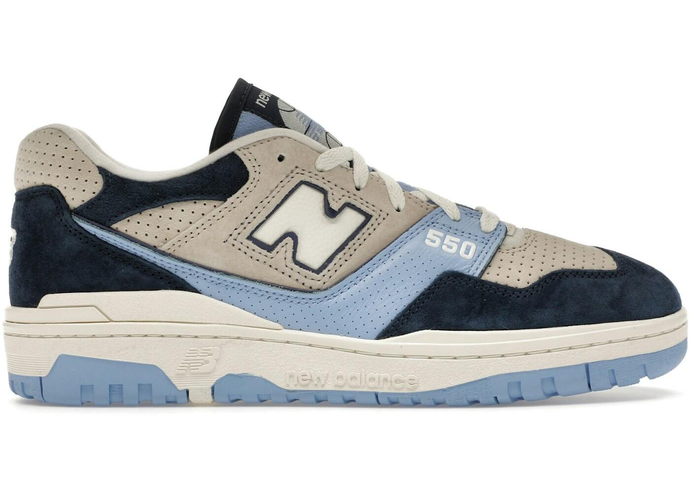 New Balance 550 Navy Electric Sky 2/2