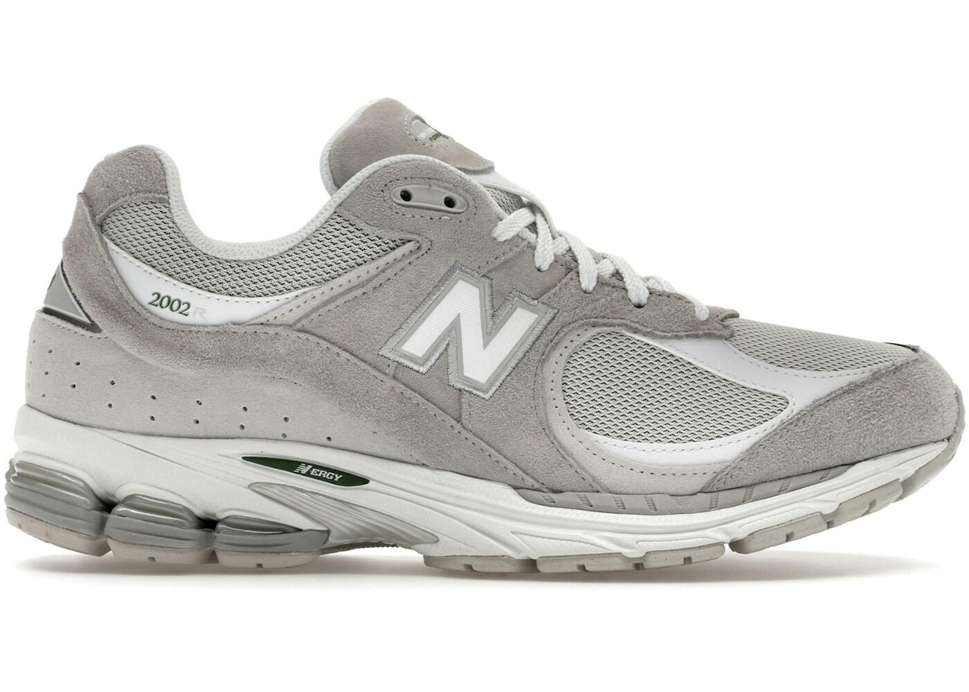 New Balance 2002R Rain Cloud Grey Matter White Green 2/2