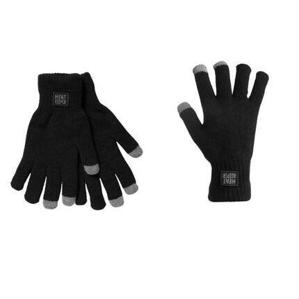 Heatkeeper - Thermo handschoenen dames met I-touch - Zwart - 2-Paar