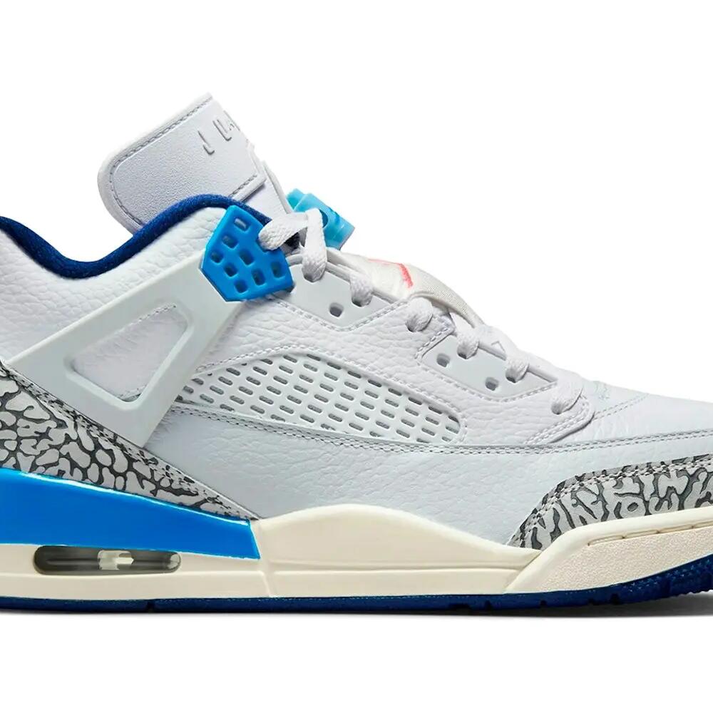 Jordan Spizike Low White Blue Void
