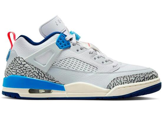 Jordan Spizike Low White Blue Void
