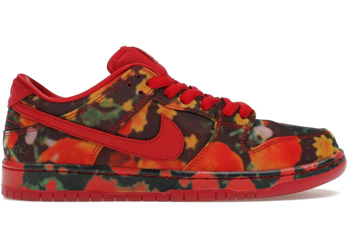 Nike SB Dunk Low The Wizard of Oz Poppy Field 2/2
