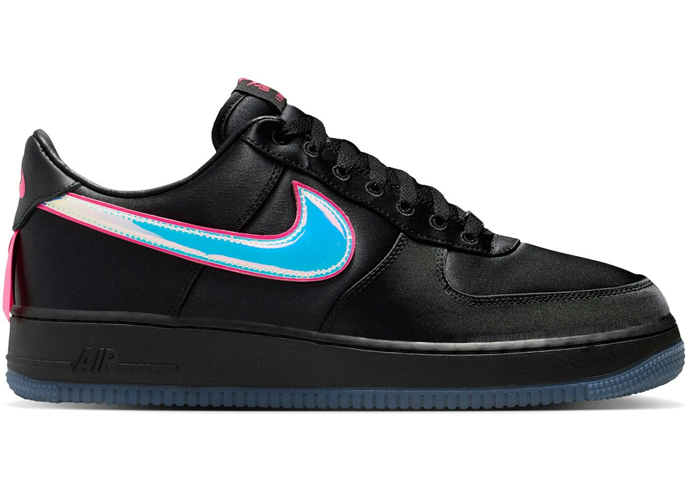 Nike Air Force 1 Low Breast Cancer Awareness Black Hyper Pink 2/2