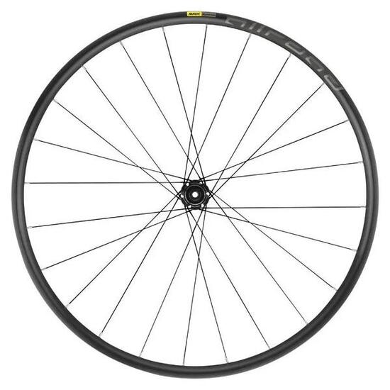 Roue gravel avant 6 trous axe traversant cassette jante Mavic 700 Allroad Tubele