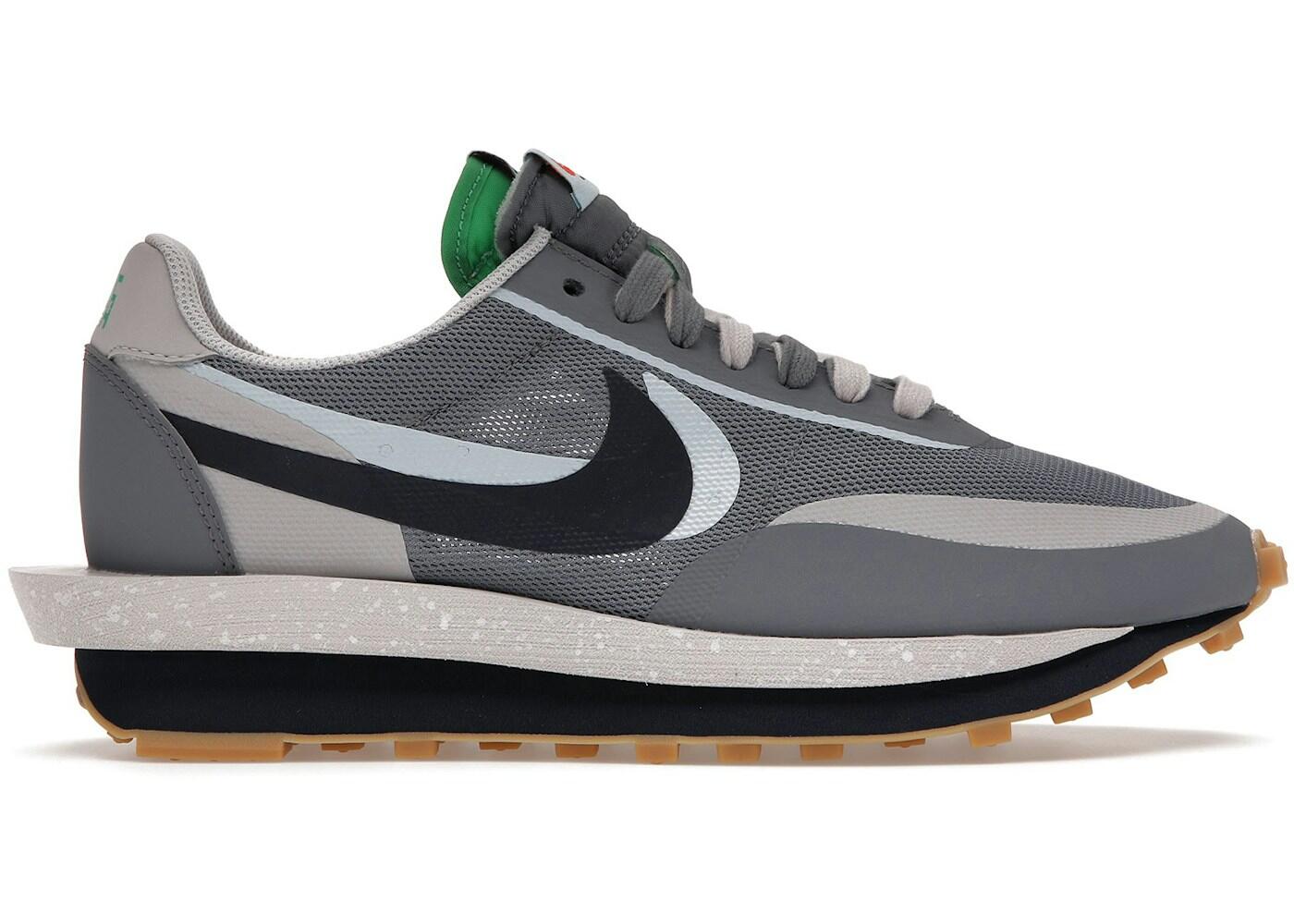 Nike LDWaffle sacai CLOT Kiss of Death 2 Cool Grey 2/2