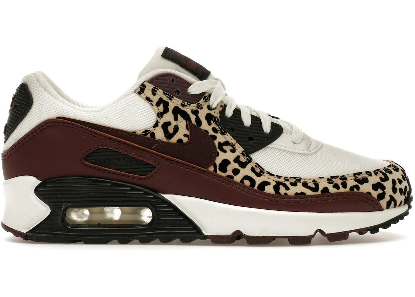 Nike Air Max 90 Leopard Burgundy Damen 2/2