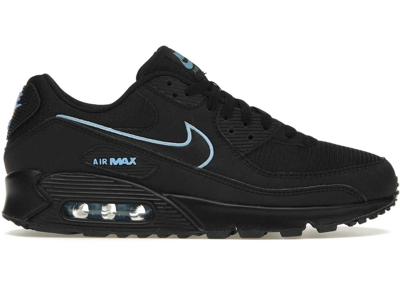 Nike Air Max 90 Black University Blue 2/2