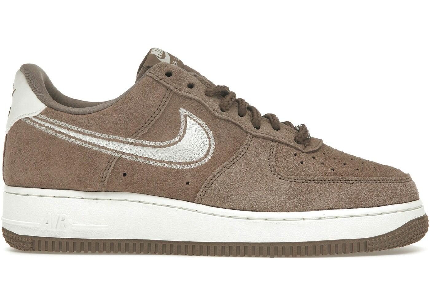 Nike Air Force 1 Low '07 LV8 Mink Brown Swoosh ricamato 2/2