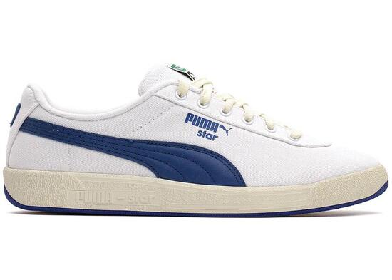Puma Canvas Star Noah Weiss Blau
