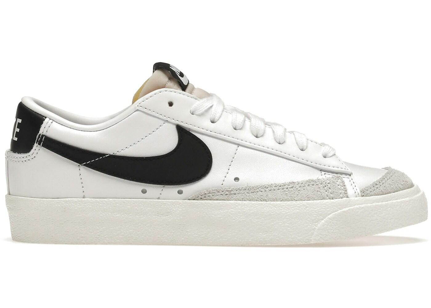 Nike Blazer Low 77 White Black - Women's sneaker 2/2
