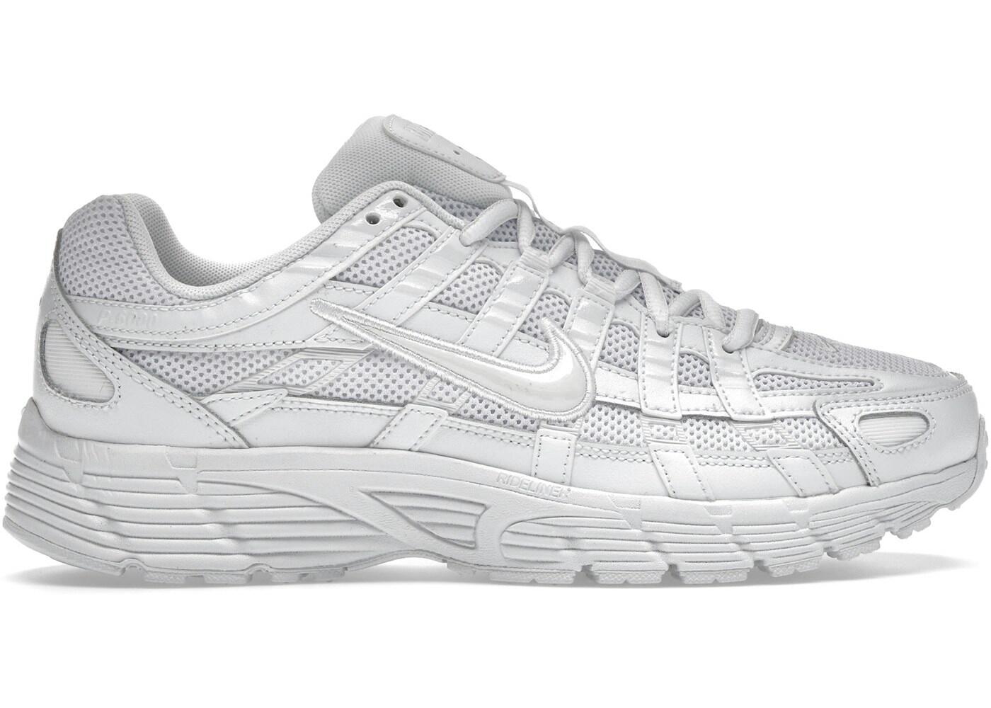 Nike P-6000 Triple White - Men's Sport Walking Shoe 2/2