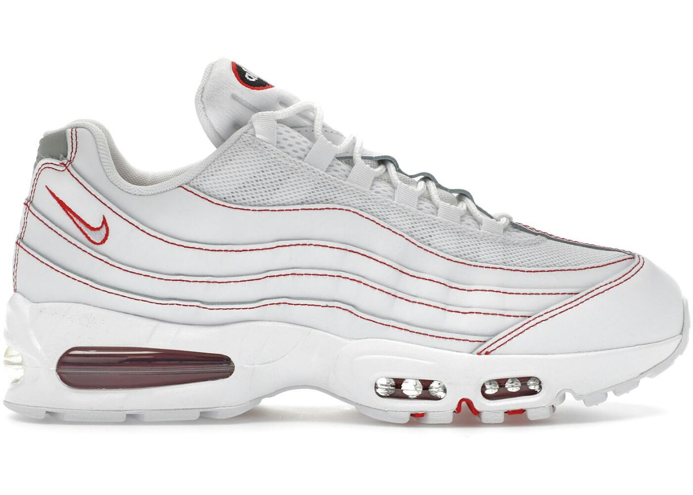 Nike Air Max 95 OG Big Bubble White University Red 2/2