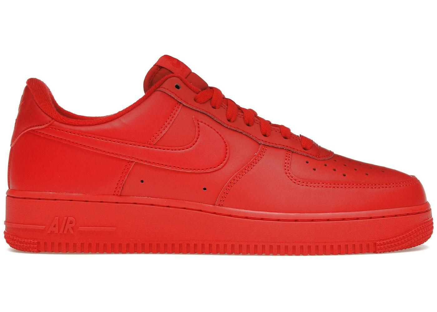 Nike Air Force 1 Low Triple Red 2/2