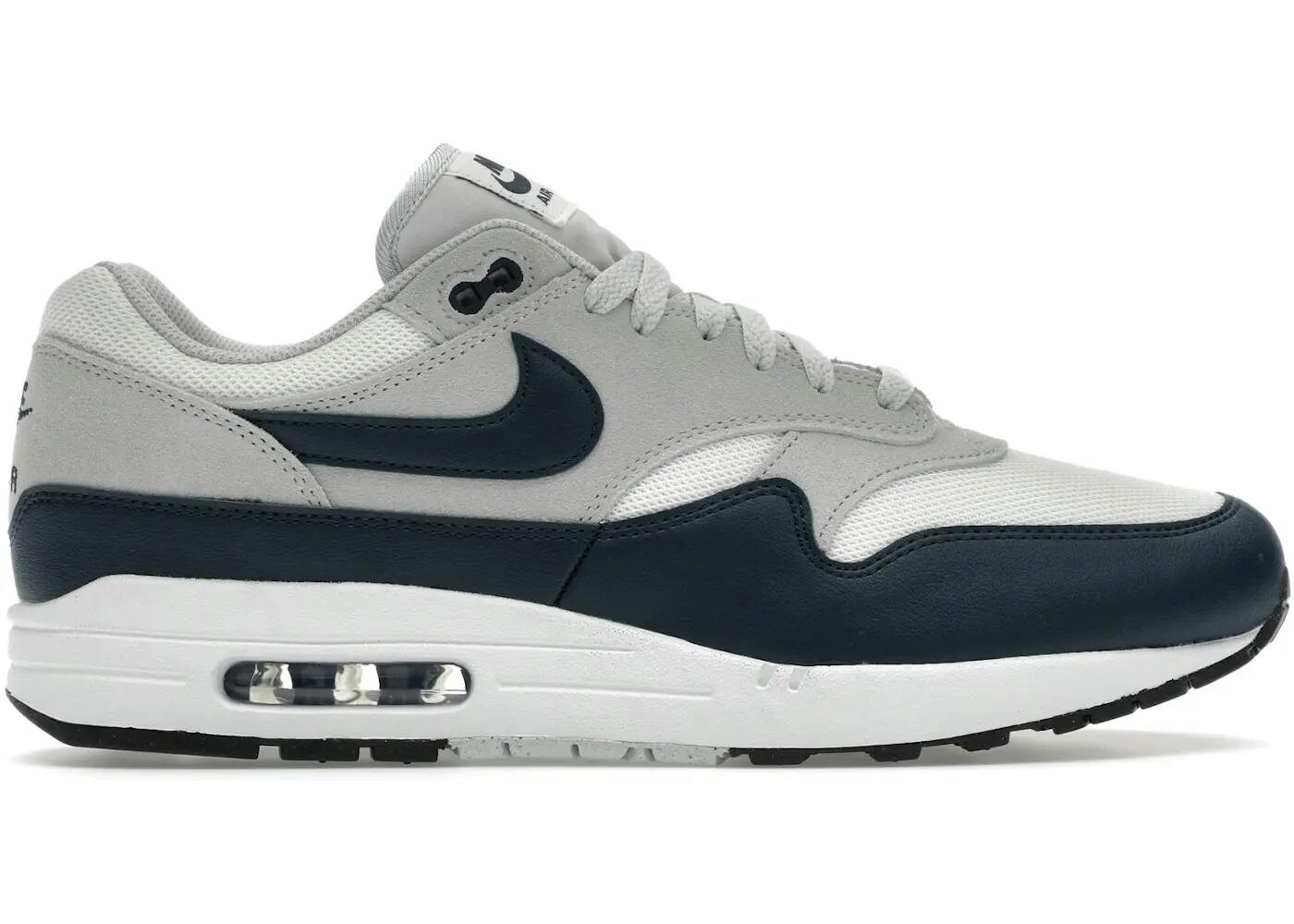 Nike Air Max 1 Essential Summit White Armory Navy 2/2