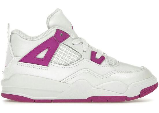 Jordan 4 Retro Hyper Violet (TD) - Scarpe bambino
