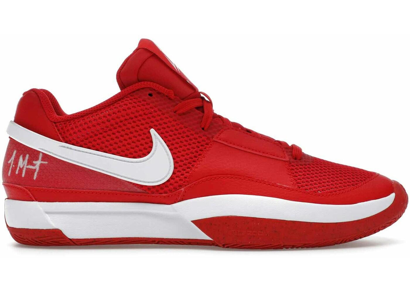 Nike Ja 1 TB University Red White 2/2