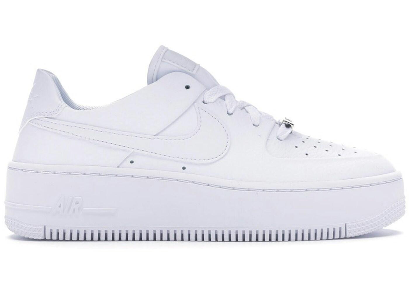 Nike Air Force 1 Sage Low Triple White (W) 2/2
