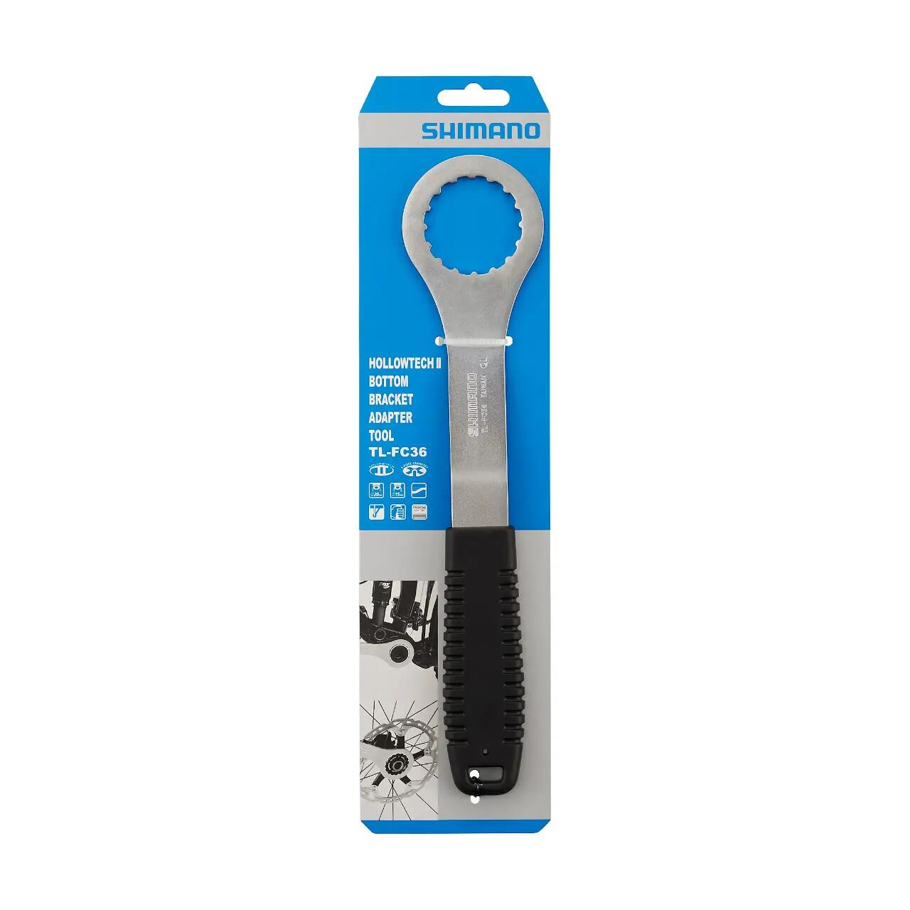 Clé de retrait de bague de blocage Shimano TL-FC36 3/3