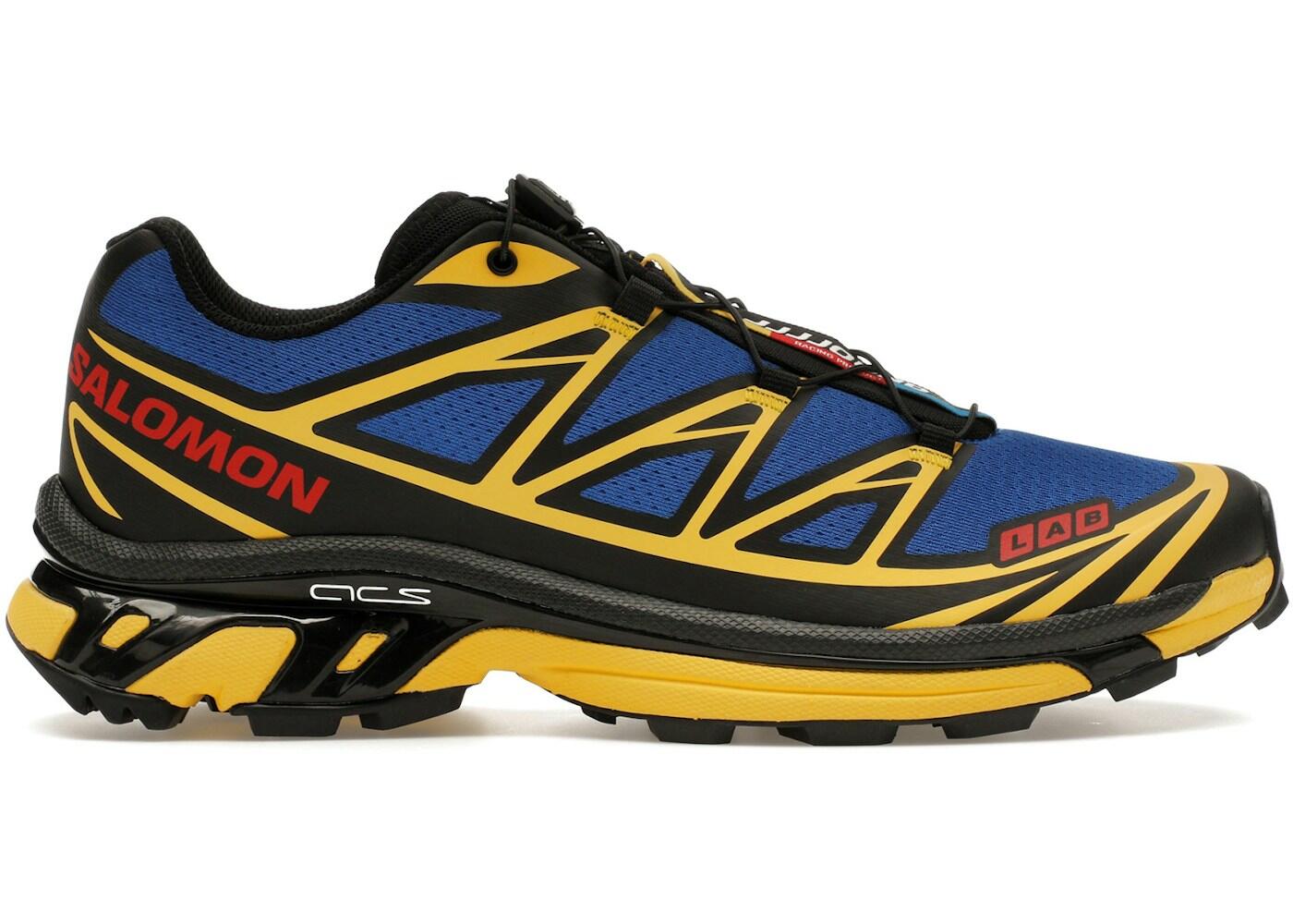 Salomon XT-6 JJJJound Nautical Blue Lemon 2/2
