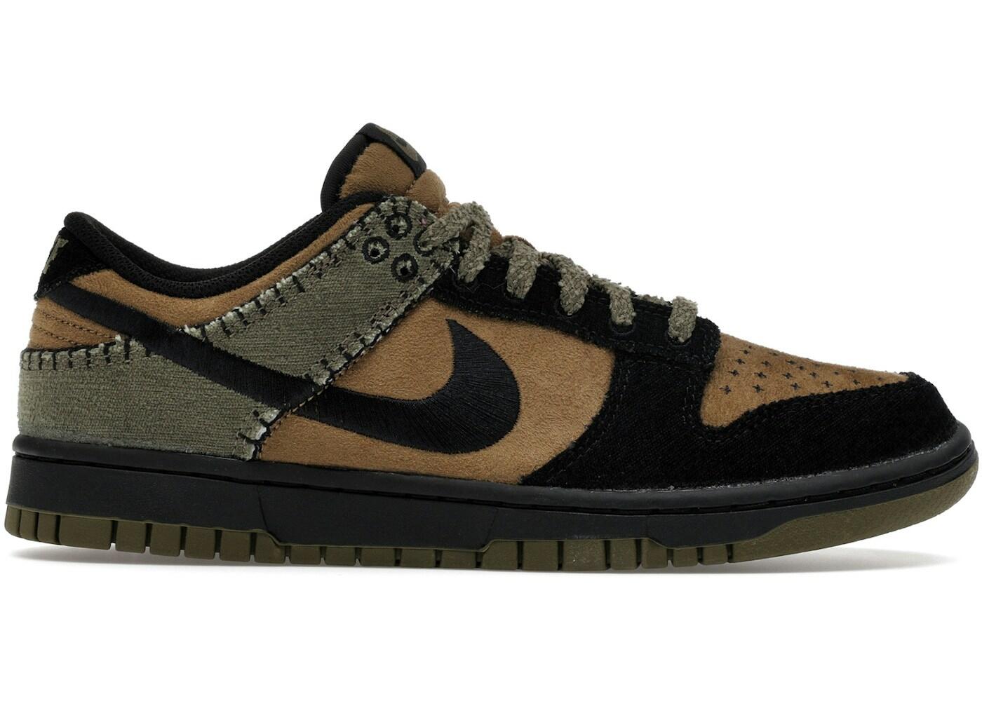 Nike Dunk Low Retro Camo Olive 2/2