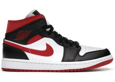 Jordan 1 Mid Gym Red Black White (GS)