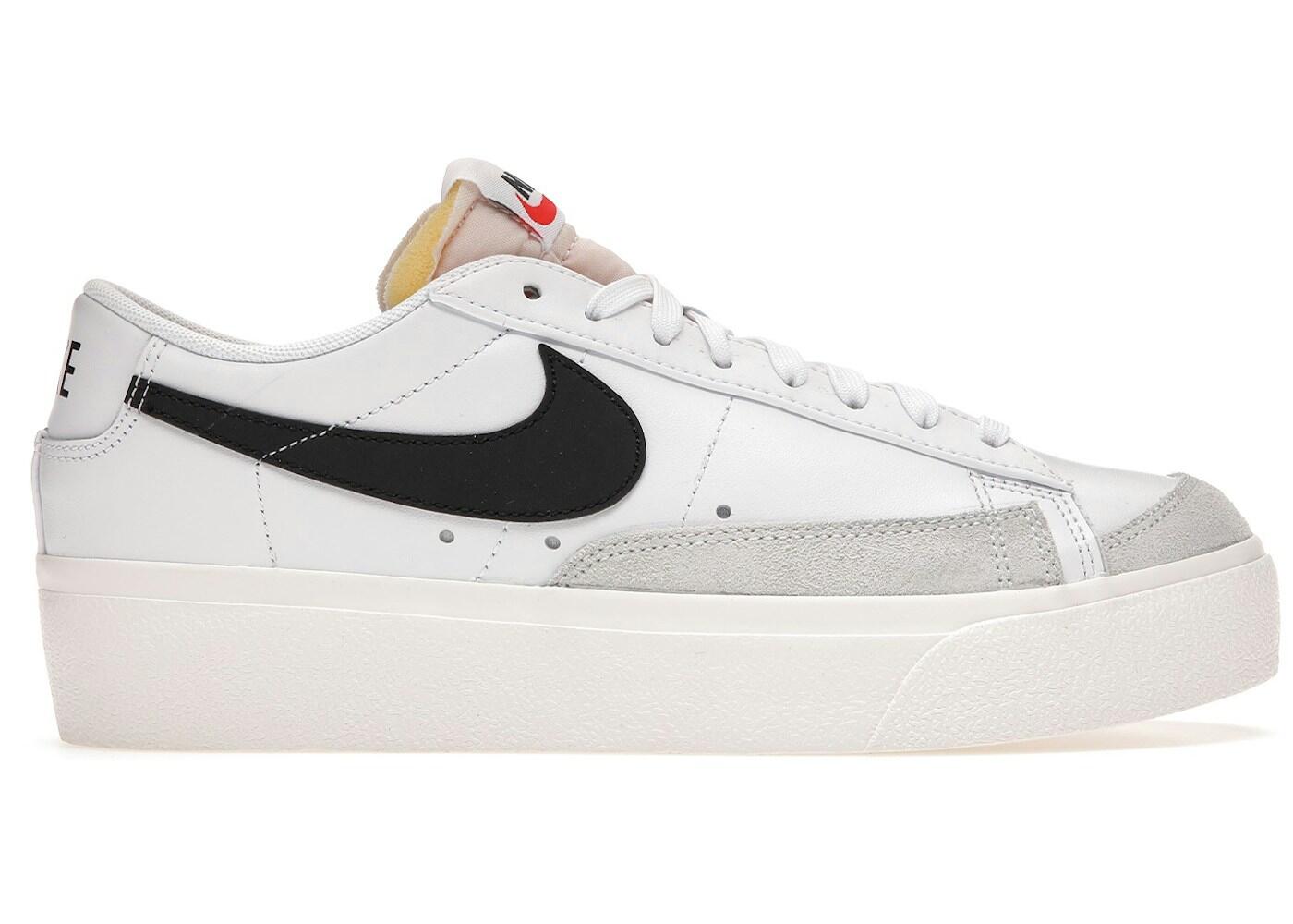 Nike Blazer Low Platform White Black (W) 2/2