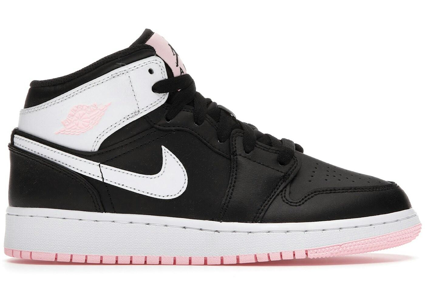 Jordan 1 Mid Arctic Pink Black (GS) 2/2