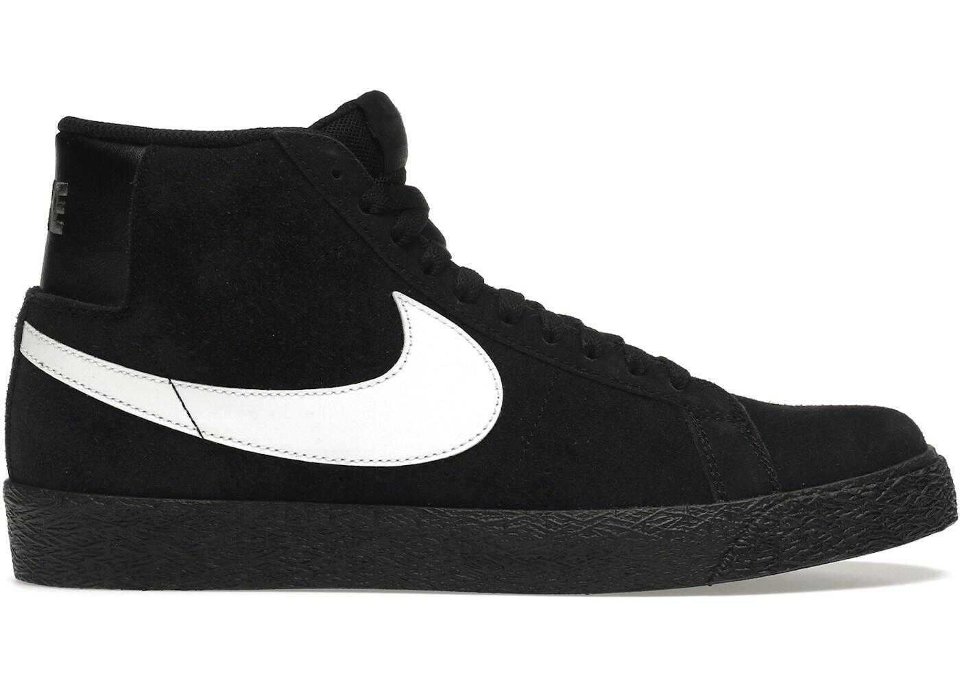 Nike SB Zoom Blazer Mid Black White 2/2