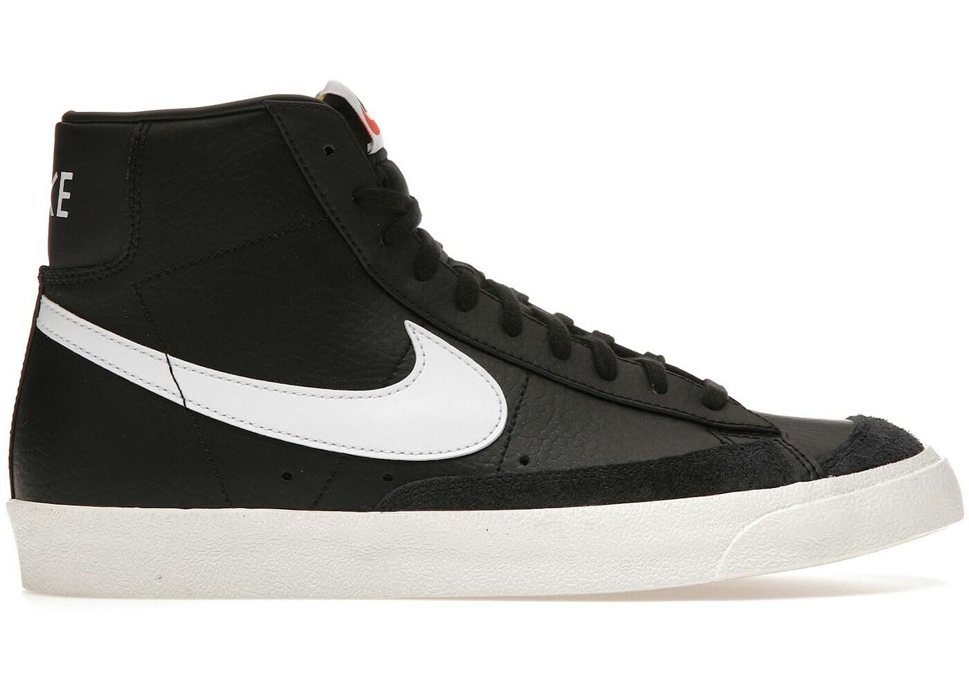 Blazer Mid '77 Vintage Black Sail - Taille : 48.5 EU 2/3