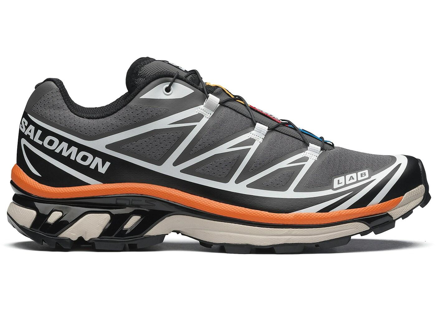 Salomon XT-6 Pewter Black Turmeric 2/2