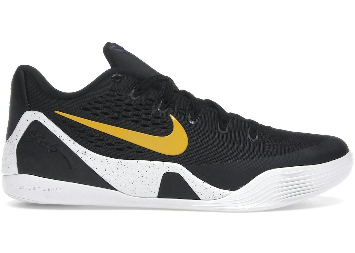 Nike Kobe 9 EM Low Protro TB Black University Gold 2/2