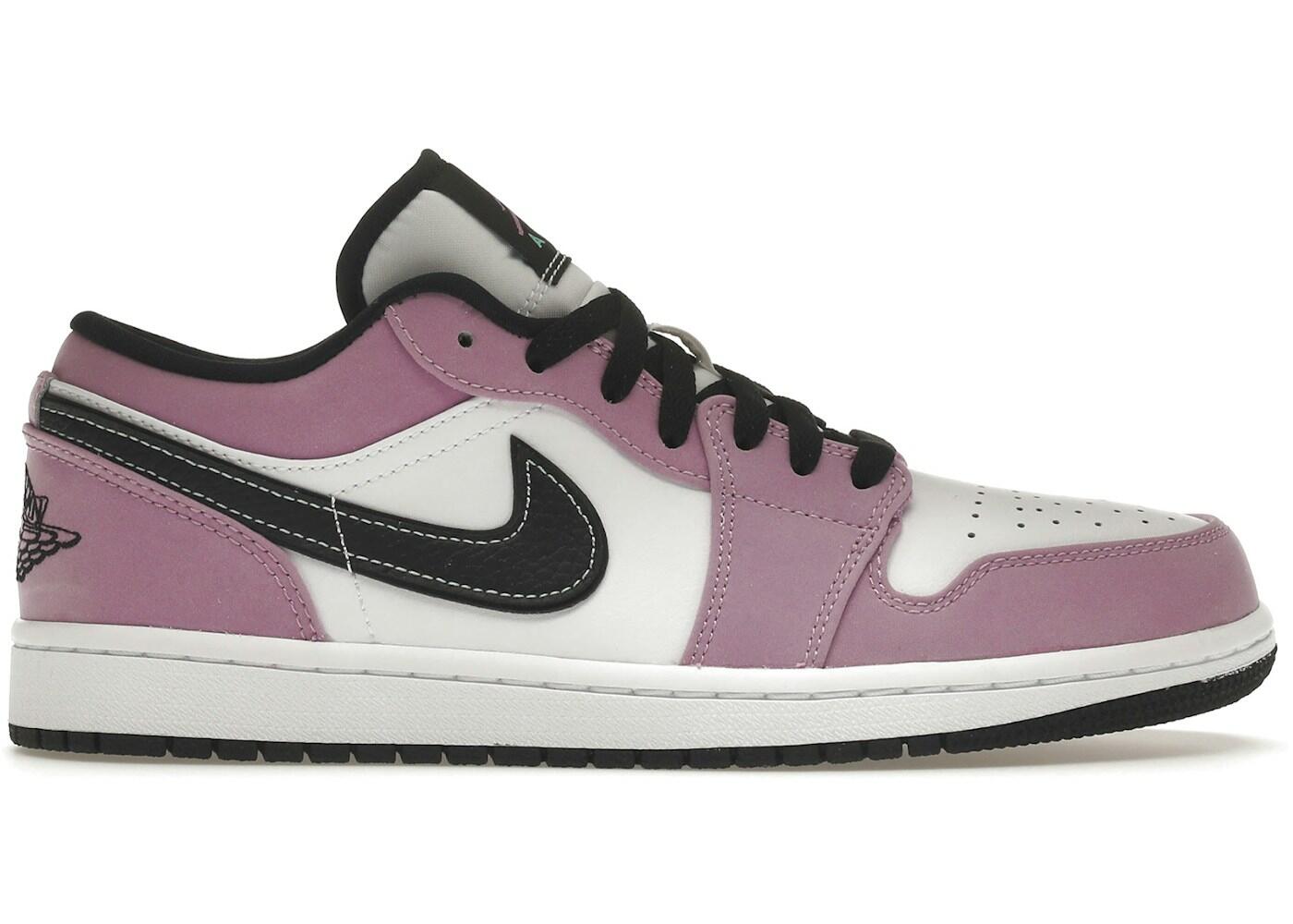Jordan 1 Low SE Violet Shock White Black 2/2