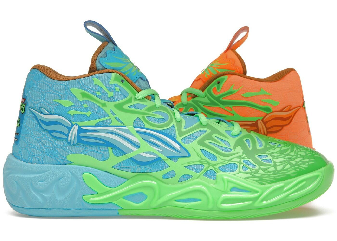 Puma LaMelo Ball MB.04 Teenage Mutant Ninja Turtles Leonardo & Michelangelo 2/2
