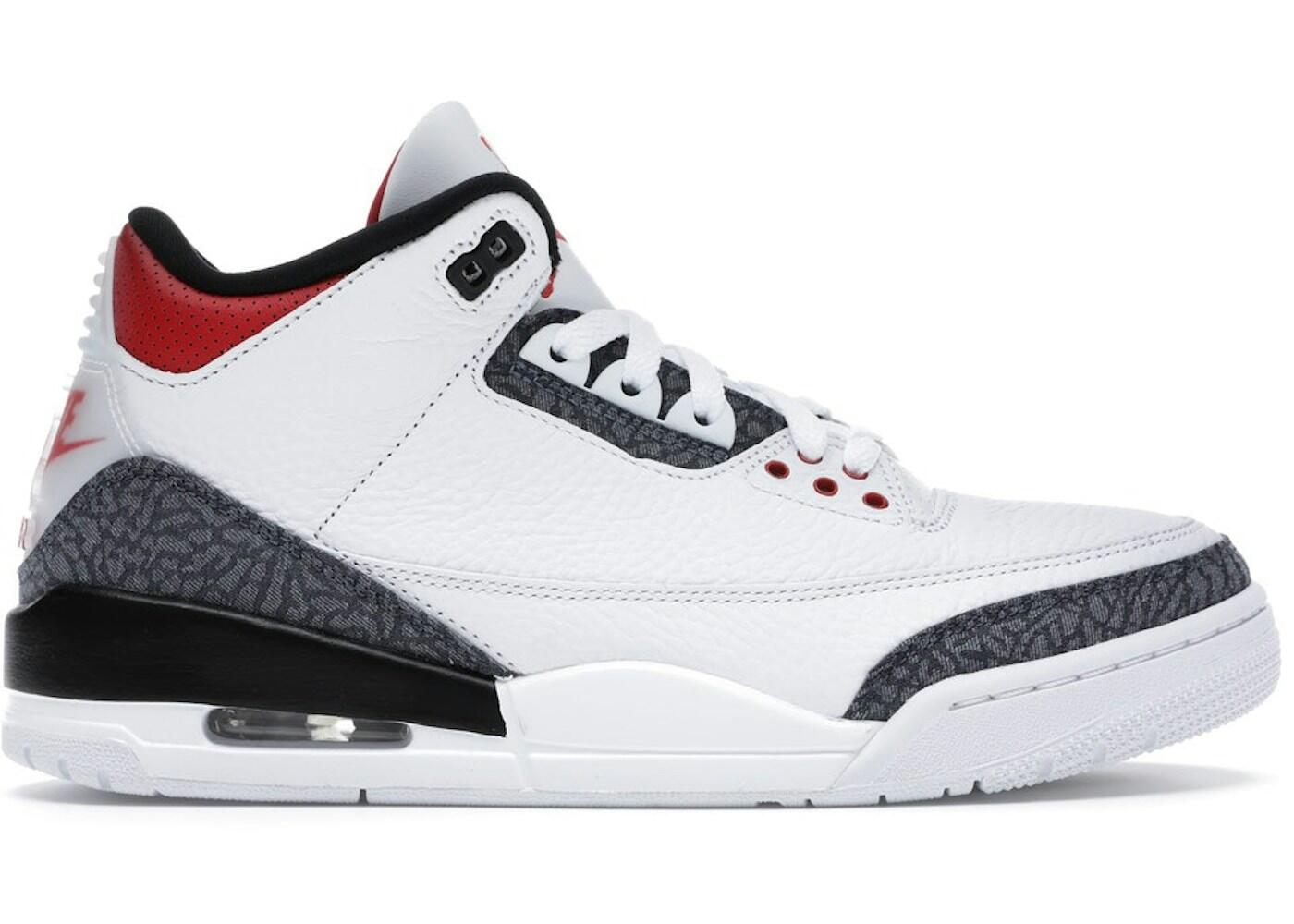 Jordan 3 Retro SE Fire Red Denim (2020) 2/2