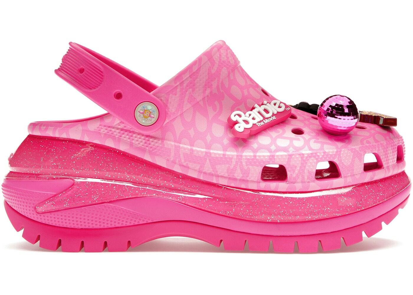 Crocs Classic Mega Crush Clog Barbie The Movie Electric Pink 2/2