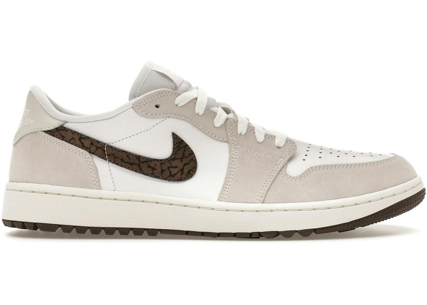 Jordan 1 Retro Low Golf Light Orewood Elephant 2/2