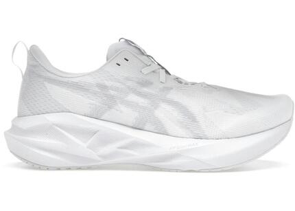 ASICS Novablast 5 White Piedmont Grey