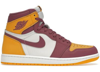 Schoenen - basketbal - aj1 - hoge enkel - goud/bordeaux/wit