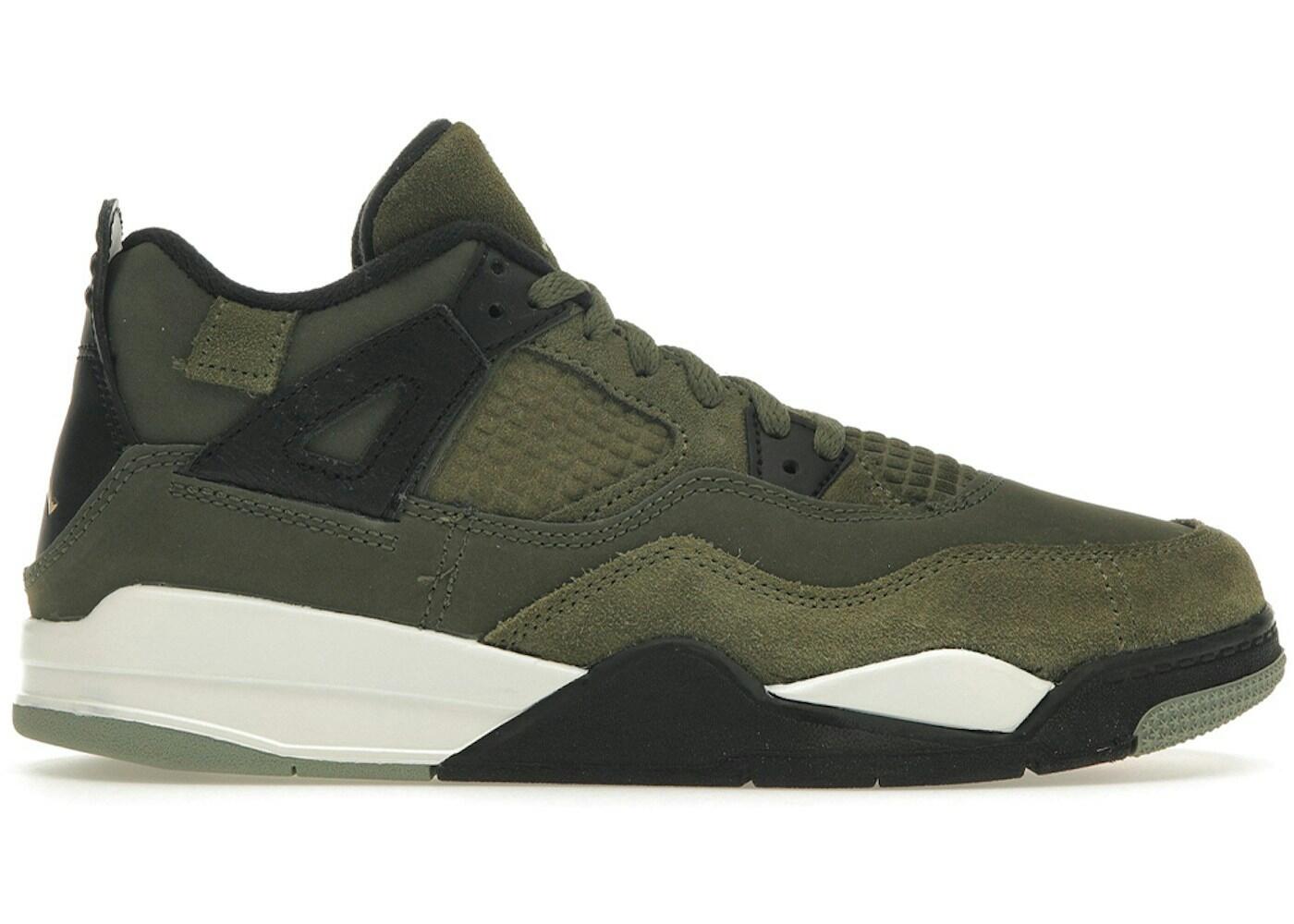 Jordan 4 Retro SE Craft Medium Olive (PS) 2/2