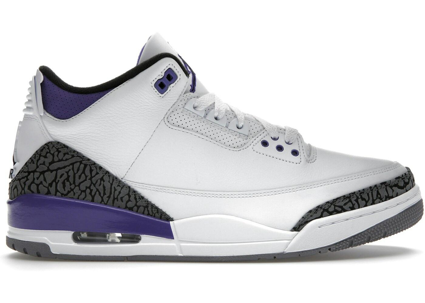 Air Jordan 3 Dark Iris - Taille : 40 EU 2/3