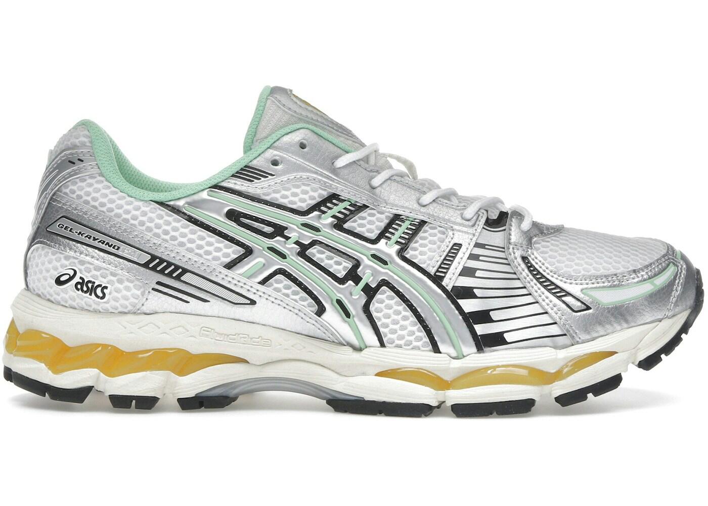 ASICS Gel-Kayano 12.1 Silver Green Orange 2/2