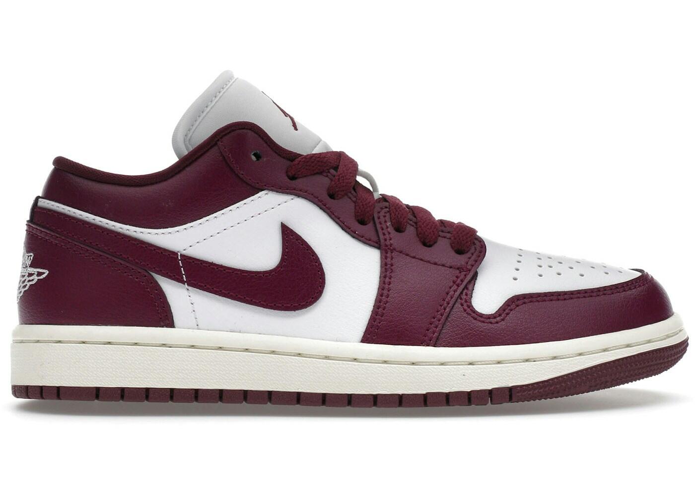 Jordan 1 Low Bordeaux (Femme) 2/2