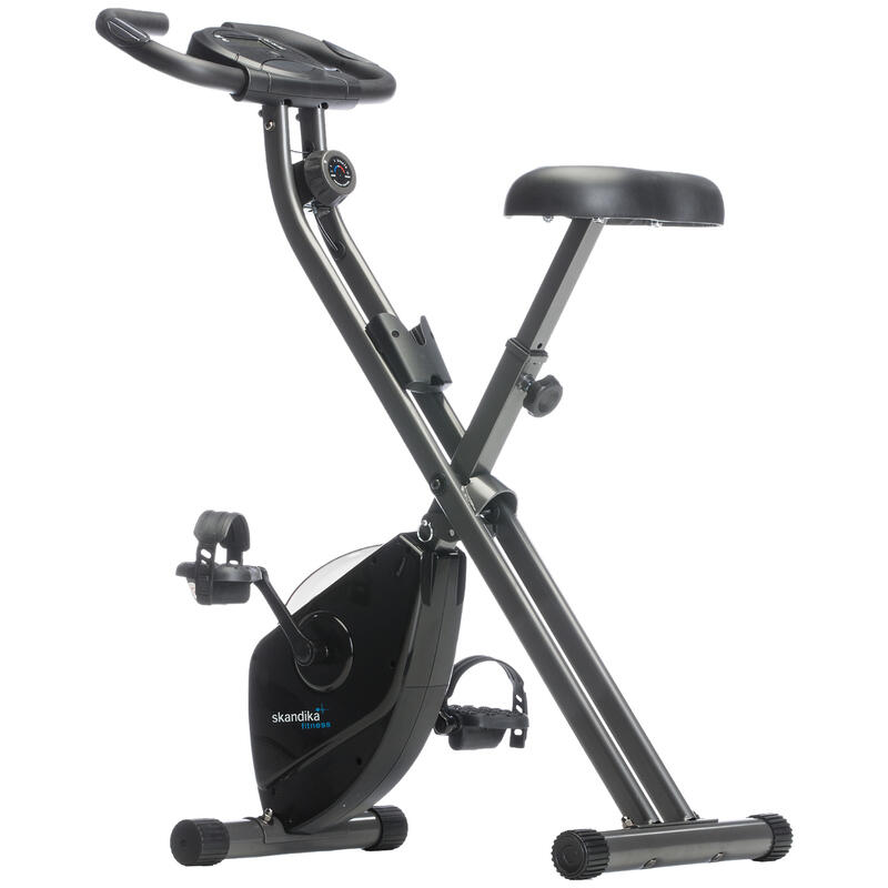 Cyclette - Foldaway X-1000 - Fitness - richiudibile - nero - 8 livelli