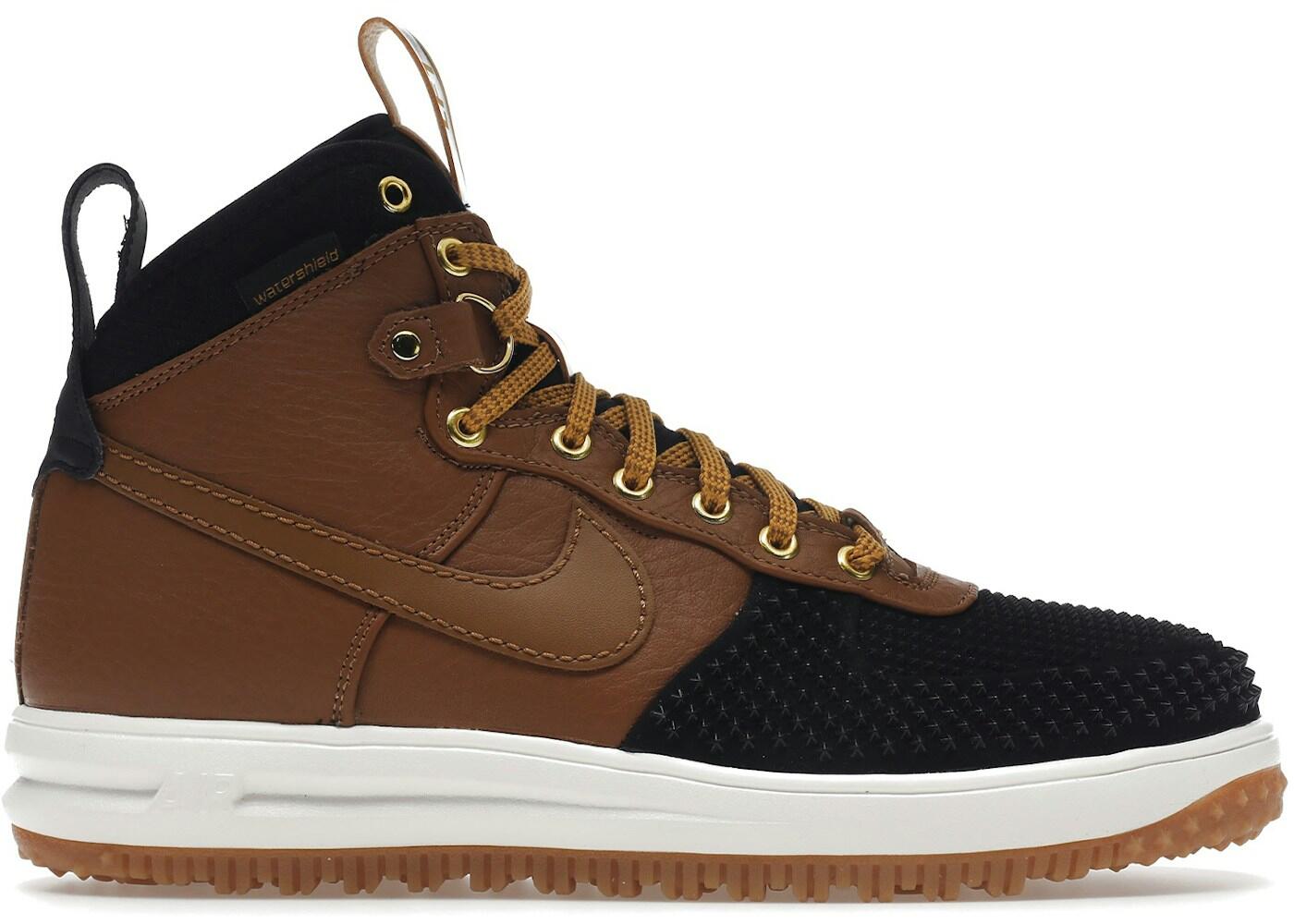 Nike Lunar Force 1 High Duckboot Ale Brown Black 2/2