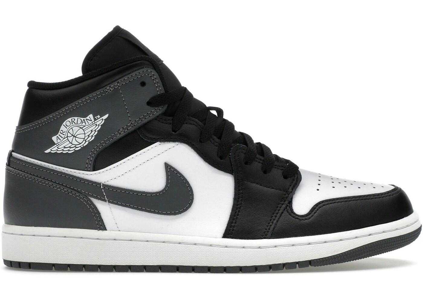 Jordan 1 Mid Black White Iron Grey 2/2
