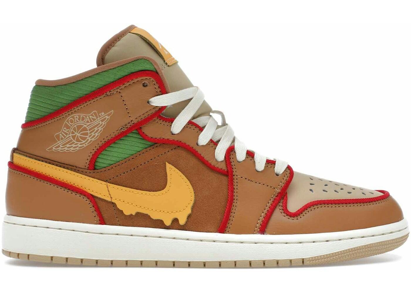 Jordan 1 Mid SE Cheeseburger 2/2