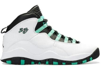 Jordan 10 Retro Verde (GS) - Baskets montantes enfant
